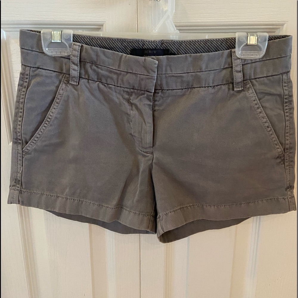 JCrew 3” chino cotton shorts